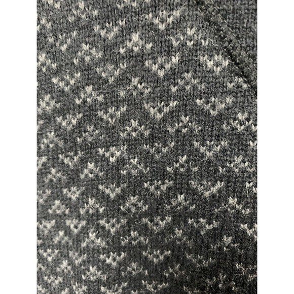 Frederick Anderson Copenhagen Sweater Men's M Black Cotton Blend w/‎ Elbow Patch - Picture 4 of 10